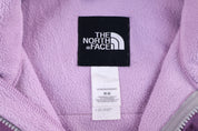 Women's The North Face Embroidered Logo Lavender Denali Jacket - Jacket - Thrifted Threads