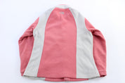 Women's The North Face Embroidered Logo Pink & Grey Full Zip Jacket - Jacket - Thrifted Threads