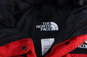 Women's The North Face Embroidered Logo Red & Black Gore - Tex Jacket - ThriftedThreads.com