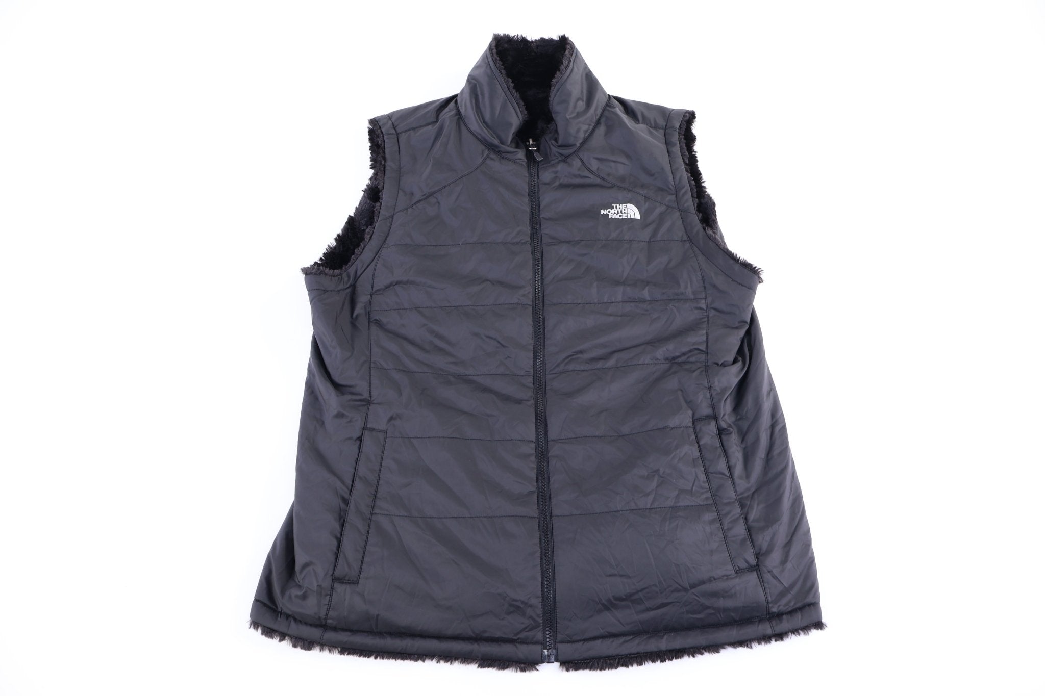 Women's The North Face Embroidered Logo Reversible Vest - Vest - Thrifted Threads