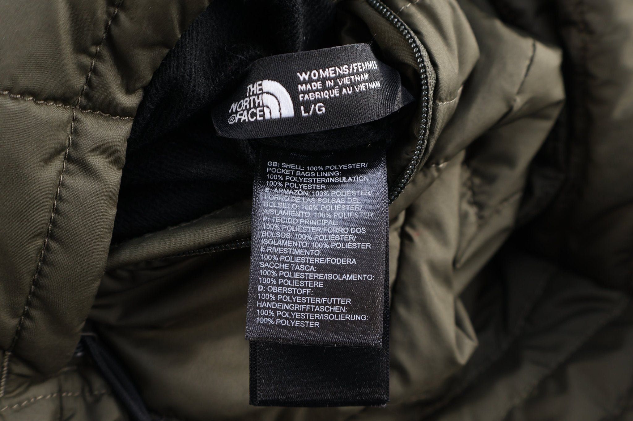Women's The North Face Green Full Zip Reversible Vest - Vest - Thrifted Threads