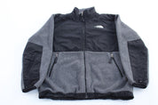 Women's The North Face Grey & Black Denali Jacket - ThriftedThreads.com