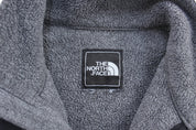Women's The North Face Grey & Black Denali Jacket - ThriftedThreads.com