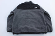 Women's The North Face Grey & Black Denali Jacket - ThriftedThreads.com