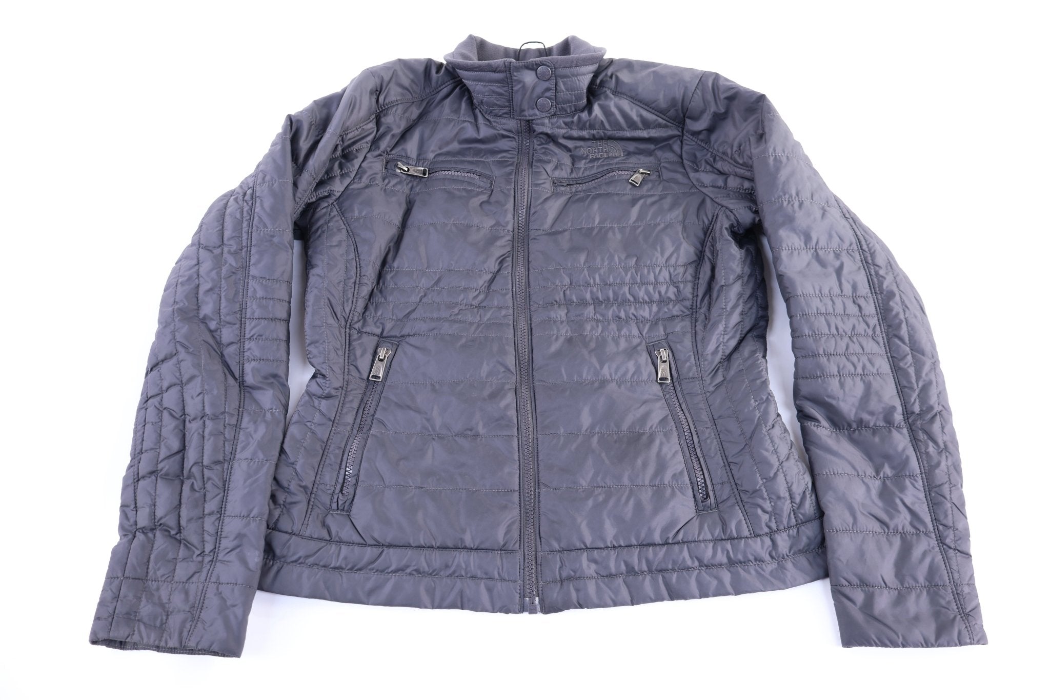 Women's The North Face Grey Full Zip Jacket - Jacket - Thrifted Threads