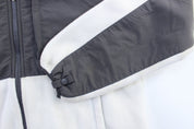 Women's The North Face Grey & White Denali Hooded Jacket - ThriftedThreads.com