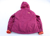 Women's The North Face Logo Purple 2 - 1 In Zip Up Jacket - ThriftedThreads.com