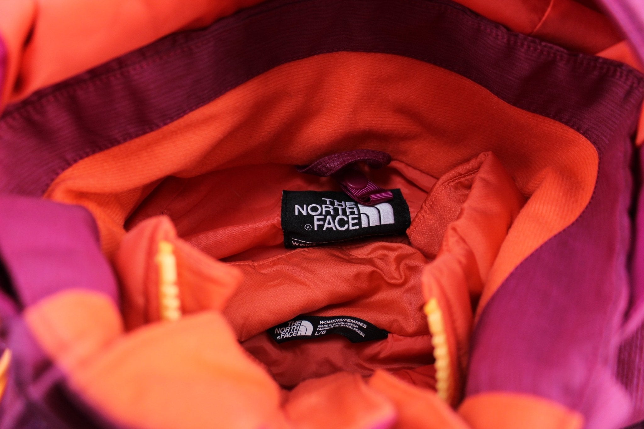 Women's The North Face Logo Purple 2 - 1 In Zip Up Jacket - ThriftedThreads.com