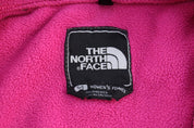 Women's The North Face Pink & Grey Denali Fleece Jacket - ThriftedThreads.com