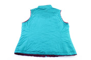 Women's The North Face Purple & Aqua Reversible Zip Up Jacket - ThriftedThreads.com