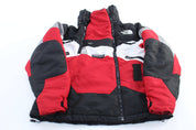 Women's The North Face Red, Grey, & Black Steep Tech Jacket - ThriftedThreads.com