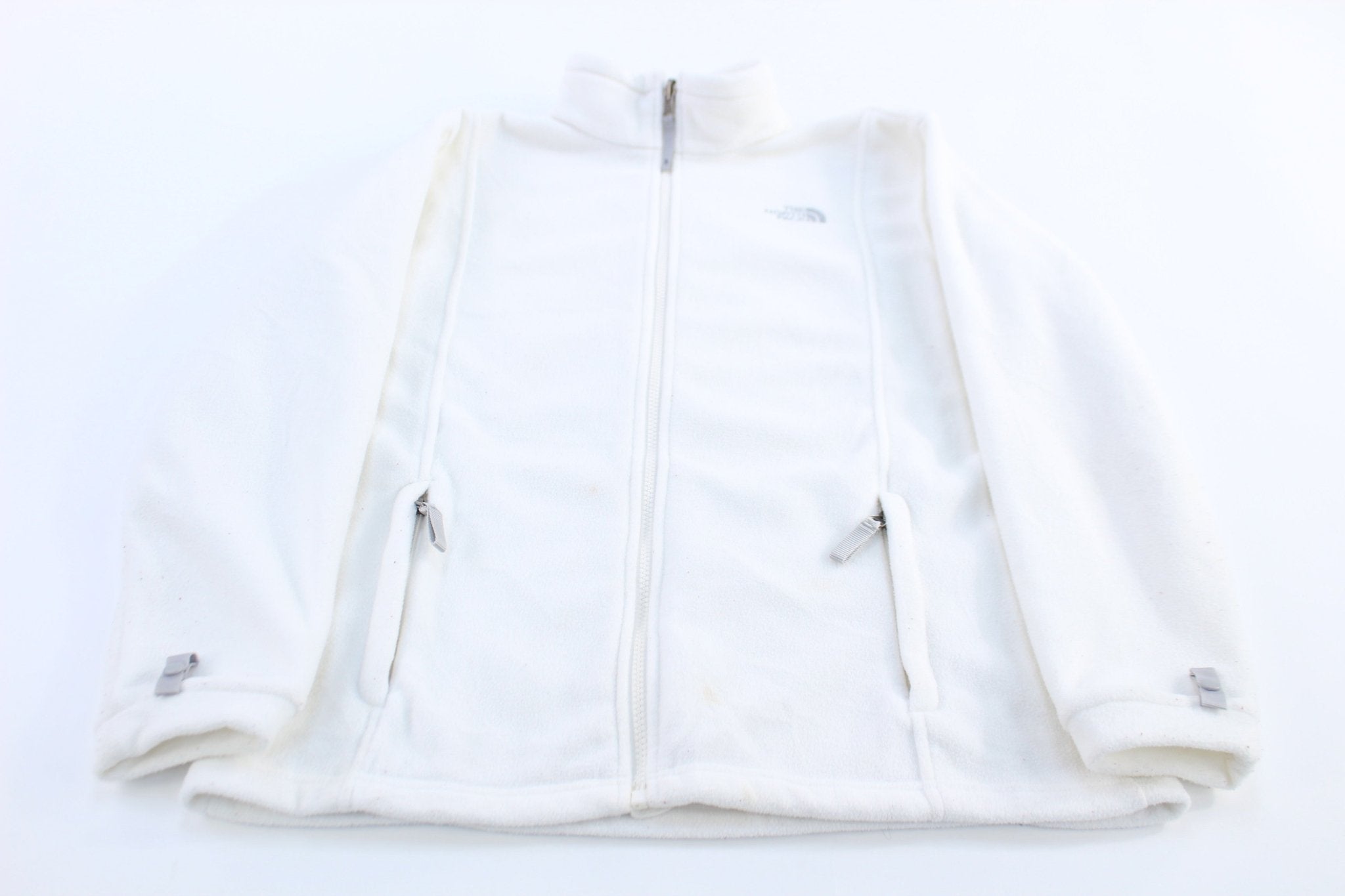 Women's The North Face White Fleece Jacket - Jackets - Thrifted Threads