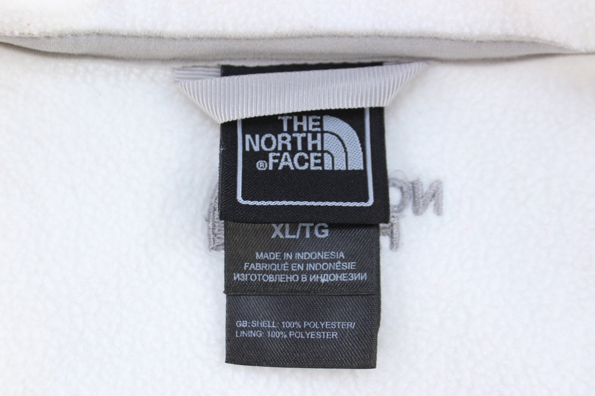 Women's The North Face White Fleece Jacket - Jackets - Thrifted Threads