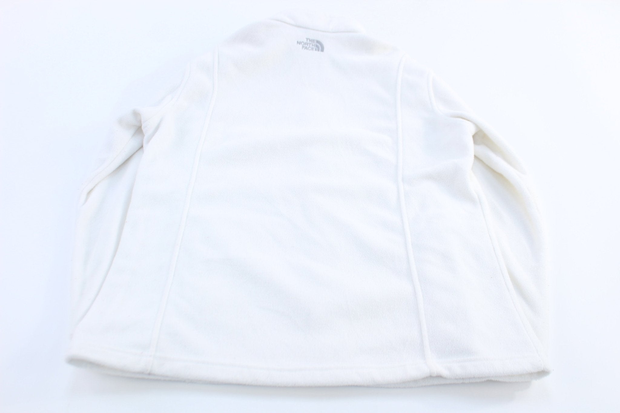 Women's The North Face White Fleece Jacket - Jackets - Thrifted Threads