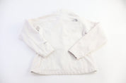 Women's The North Face White Full Zip Jacket - Jacket - Thrifted Threads