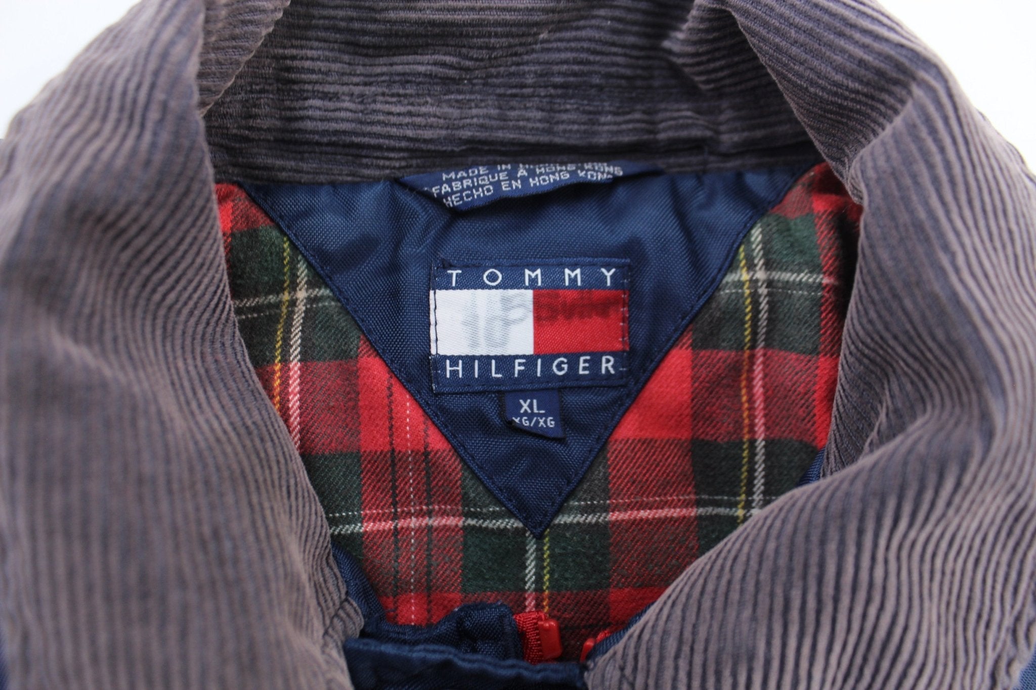 Women's Tommy Hilfiger Blue Jacket - ThriftedThreads.com
