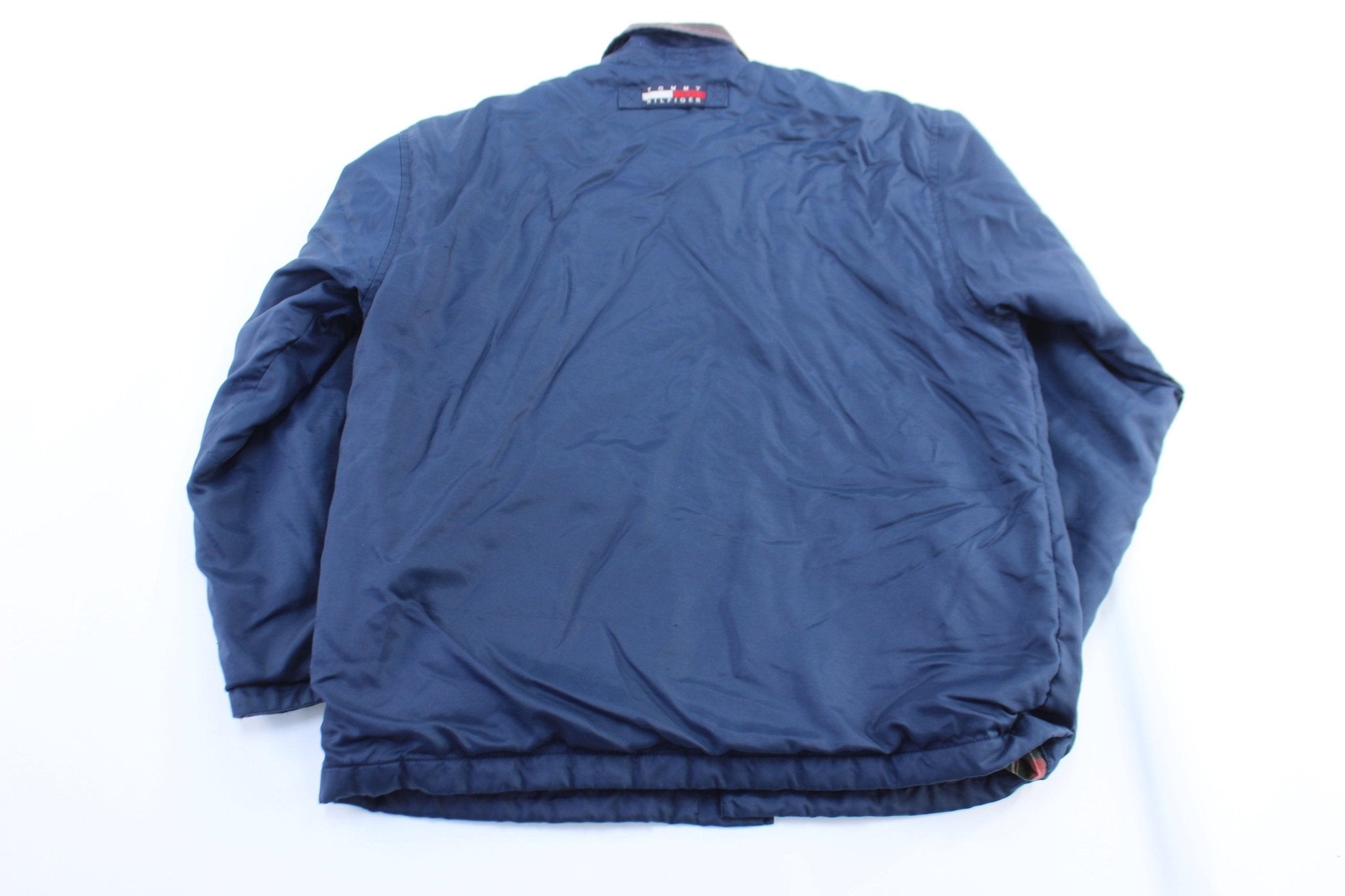 Women's Tommy Hilfiger Blue Jacket - ThriftedThreads.com