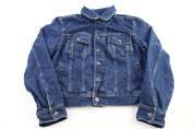 Women's Tommy Hilfiger Dark Wash Denim Jacket - Jacket - Thrifted Threads