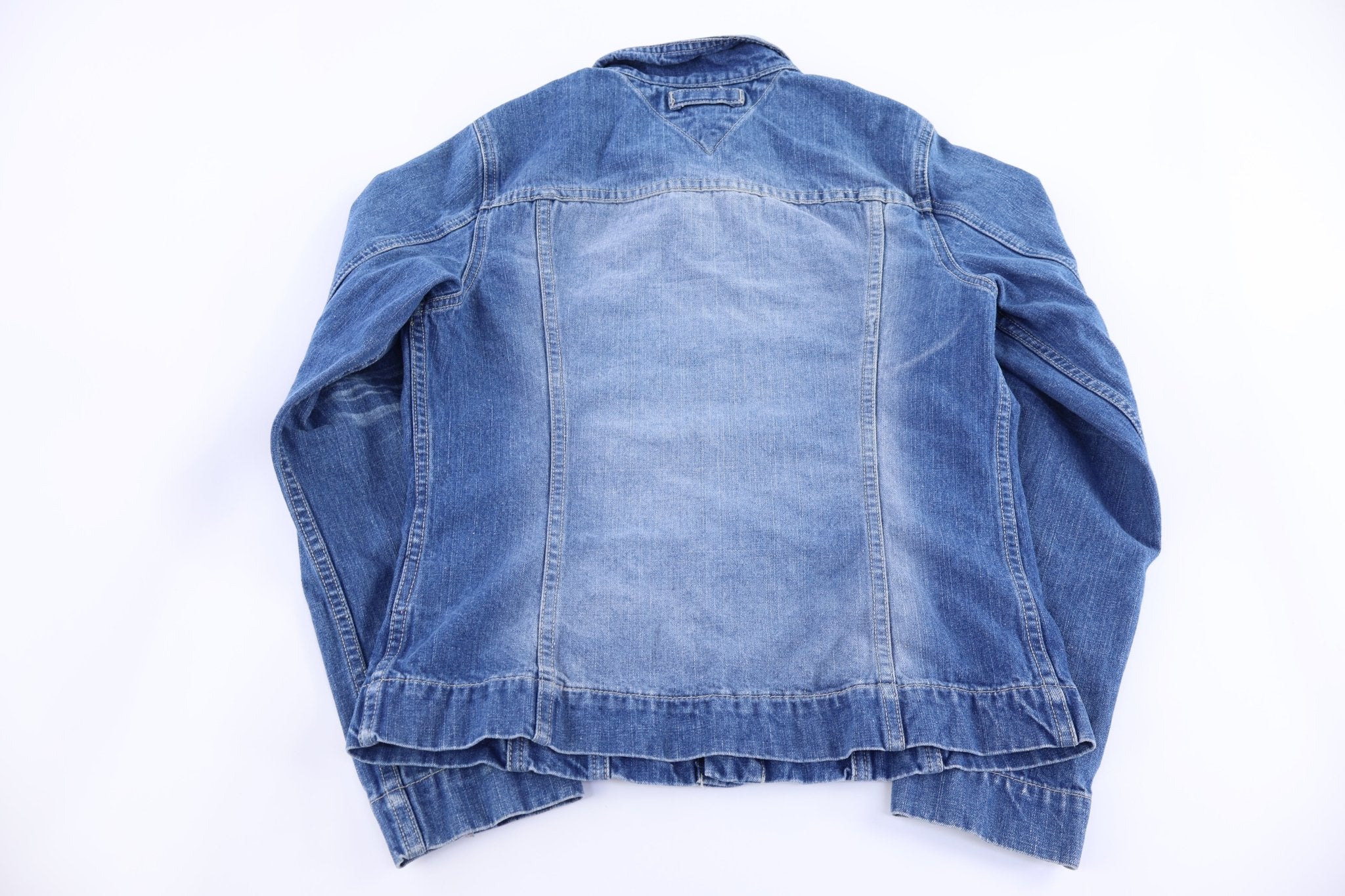 Women's Tommy Hilfiger Dark Wash Denim Jacket - Jackets - Thrifted Threads