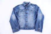 Women's Tommy Hilfiger Dark Wash Denim Jacket - Jackets - Thrifted Threads