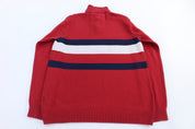 Women's Tommy Hilfiger Embroidered Logo Quarter Zip Sweater - Sweater - Thrifted Threads