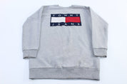 Women's Tommy Hilfiger Embroidered Sweatshirt Dress - ThriftedThreads.com