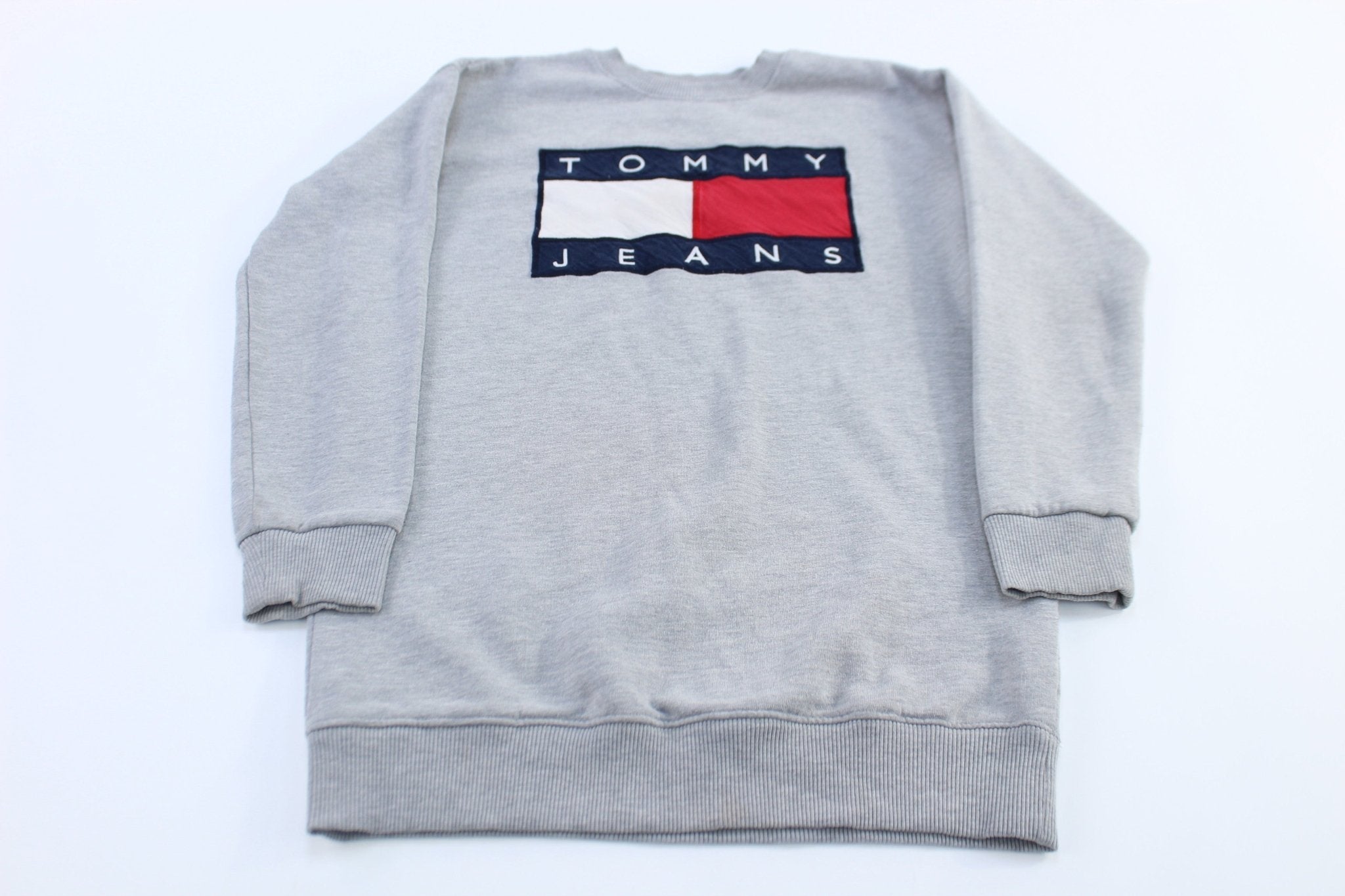 Women's Tommy Hilfiger Embroidered Sweatshirt Dress - Sweatshirt - Thrifted Threads