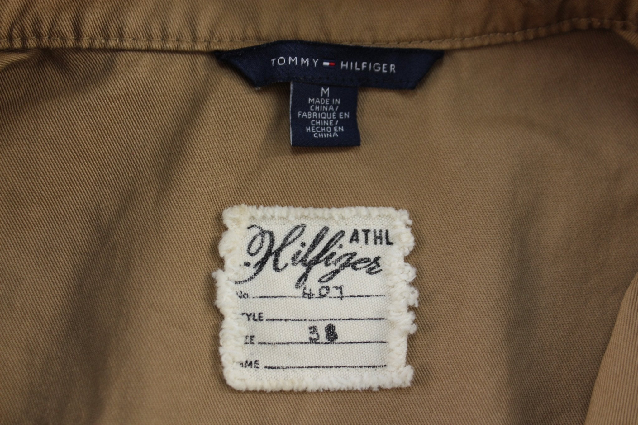 Women's Tommy Hilfiger Tan Jacket - ThriftedThreads.com
