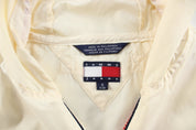 Women's Tommy Hilfiger White Zip Up Jacket - ThriftedThreads.com