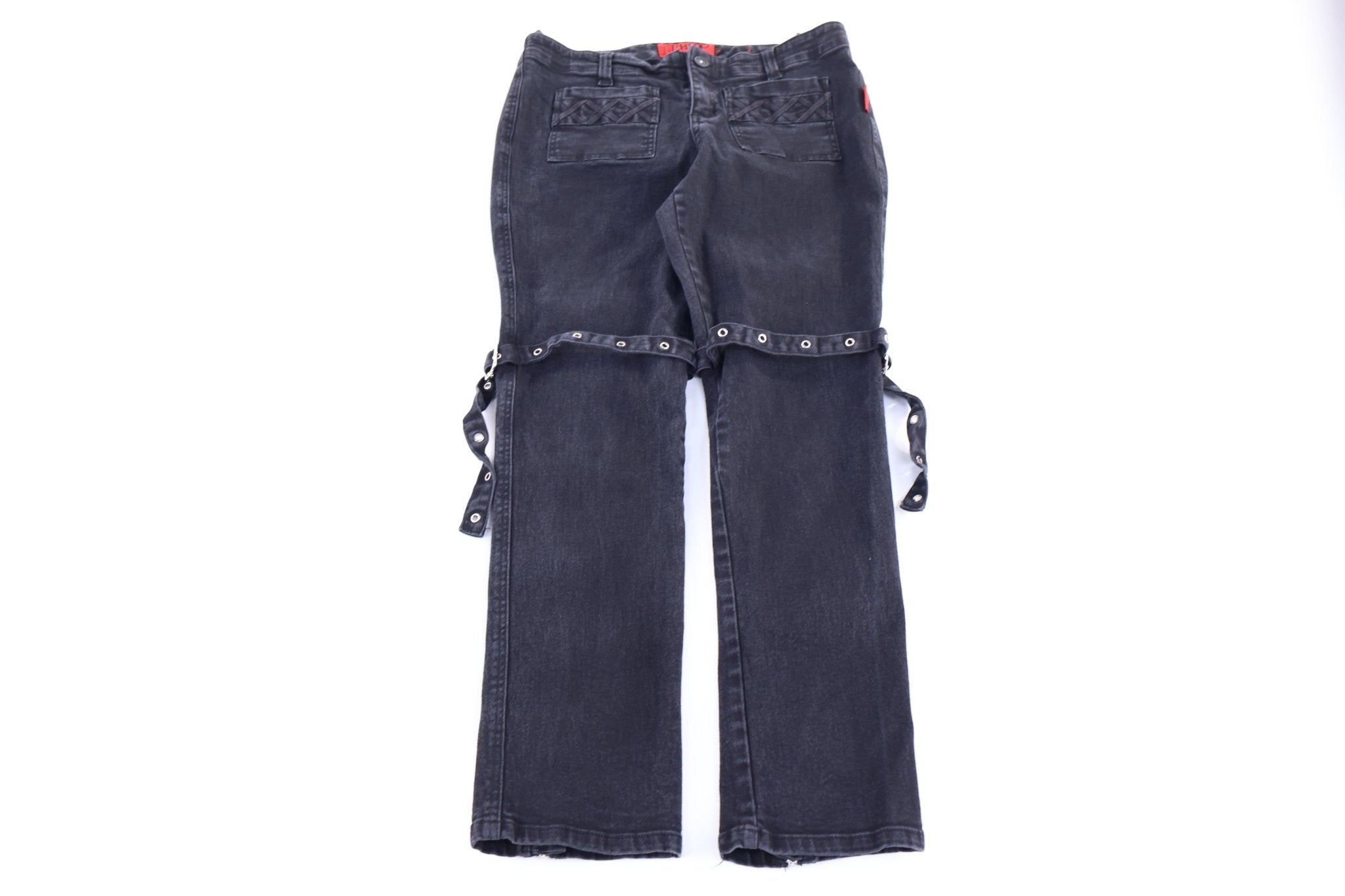 Women's Tripp NYC Black Bondage Pants - Pants/Shorts - Thrifted Threads
