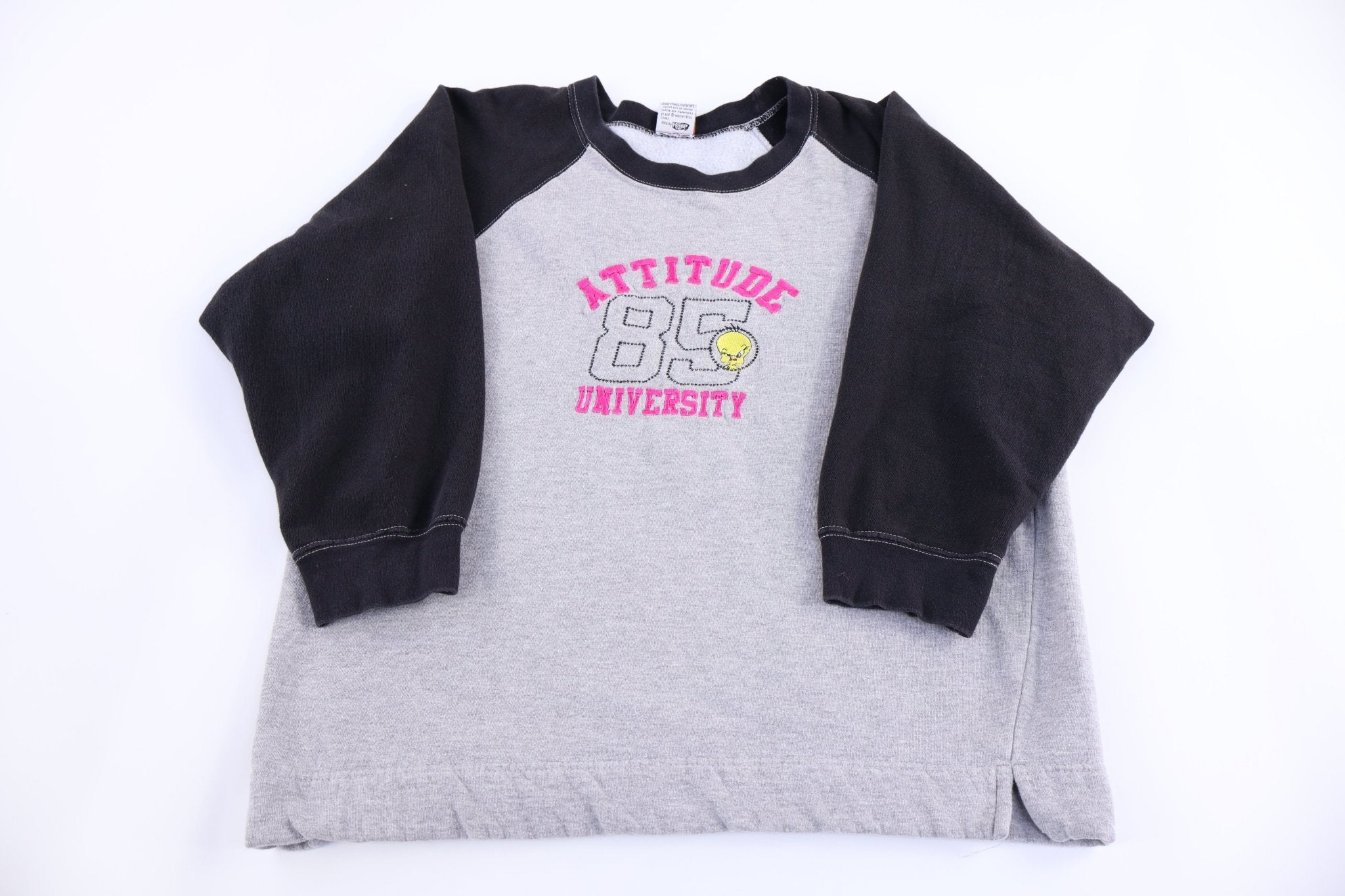 Women's Tweety Bird Attitude University Pullover - Sweater - Thrifted Threads