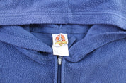 Women's Tweety Embroidered Fleece Zip Up Hoodie - Jacket - Thrifted Threads