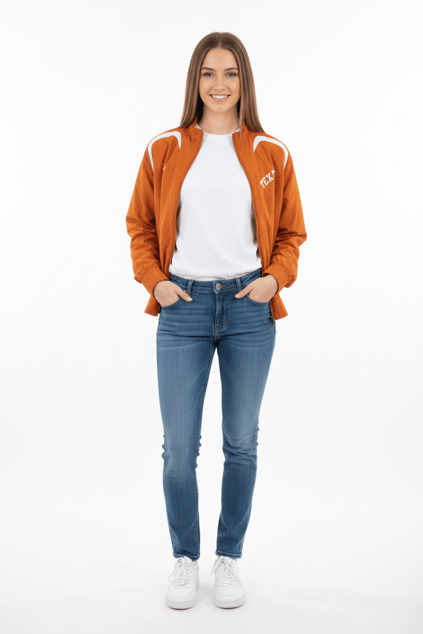 Women's University of Texas Full Zip Jacket - Jacket - Thrifted Threads