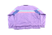 Women's USA Olympic Embroidered Logo Purple Zip Up Jacket - Jacket - Thrifted Threads