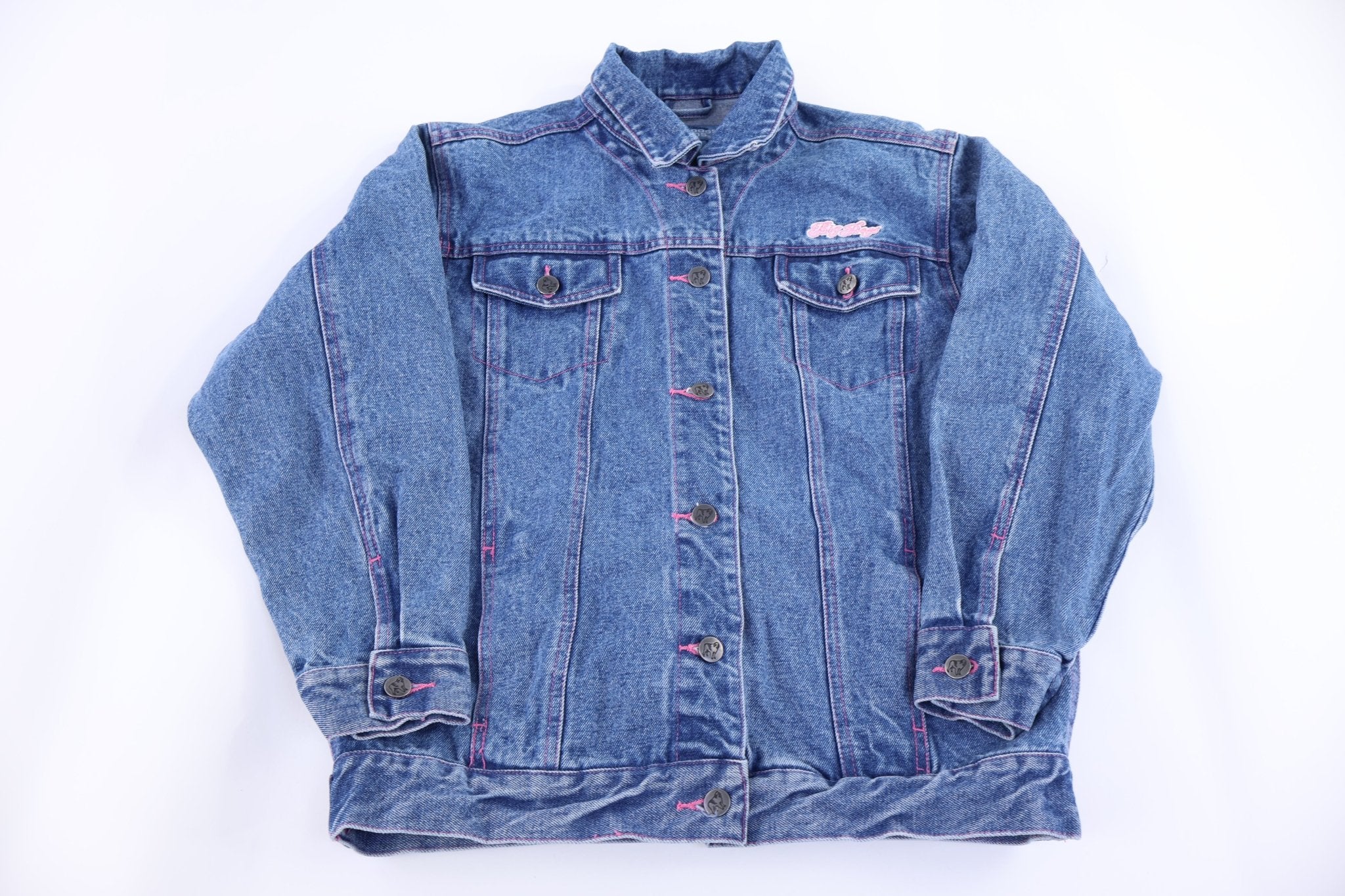 Women's Vintage Big Dog's Denim Jacket - Jacket - Thrifted Threads