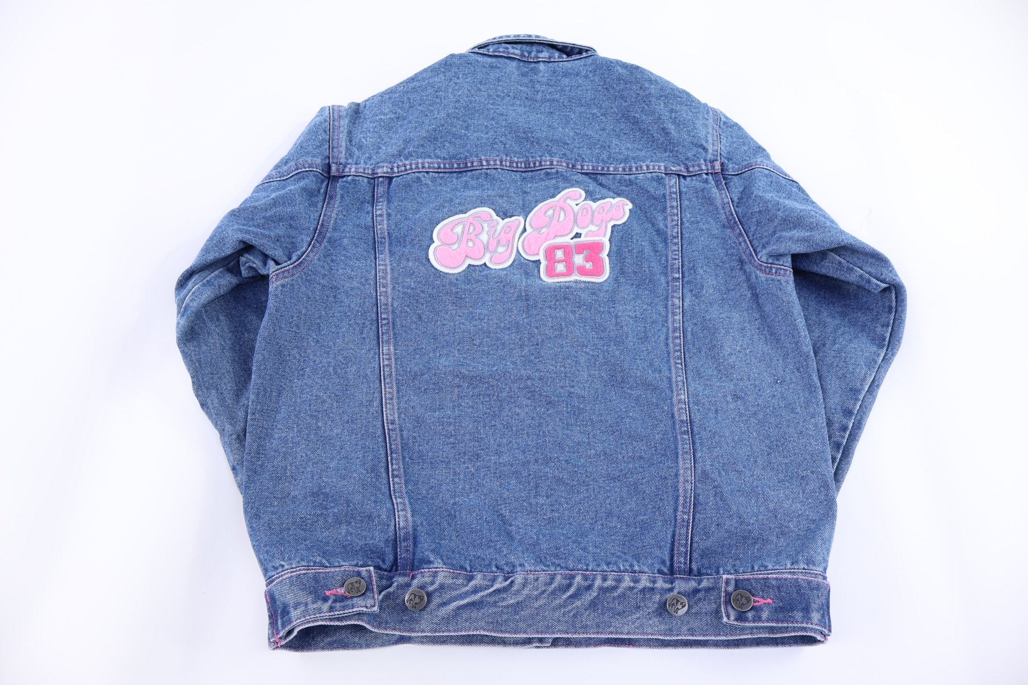 Women's Vintage Big Dog's Denim Jacket - Jacket - Thrifted Threads
