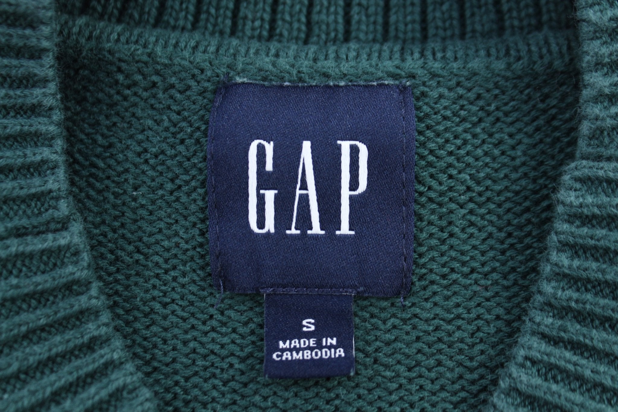 Women's Vintage GAP Green Sweater - Sweater - Thrifted Threads