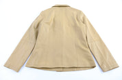 Women's Vintage Hillard & Hanson Tan Leather Jacket - jacket - Thrifted Threads