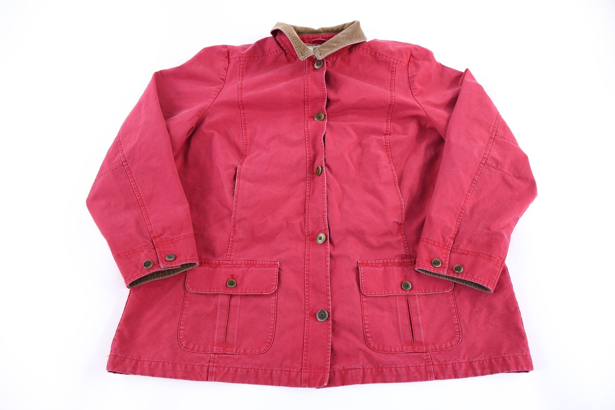 Women's Vintage L.L. Bean Maroon Chore Jacket - Jacket - Thrifted Threads