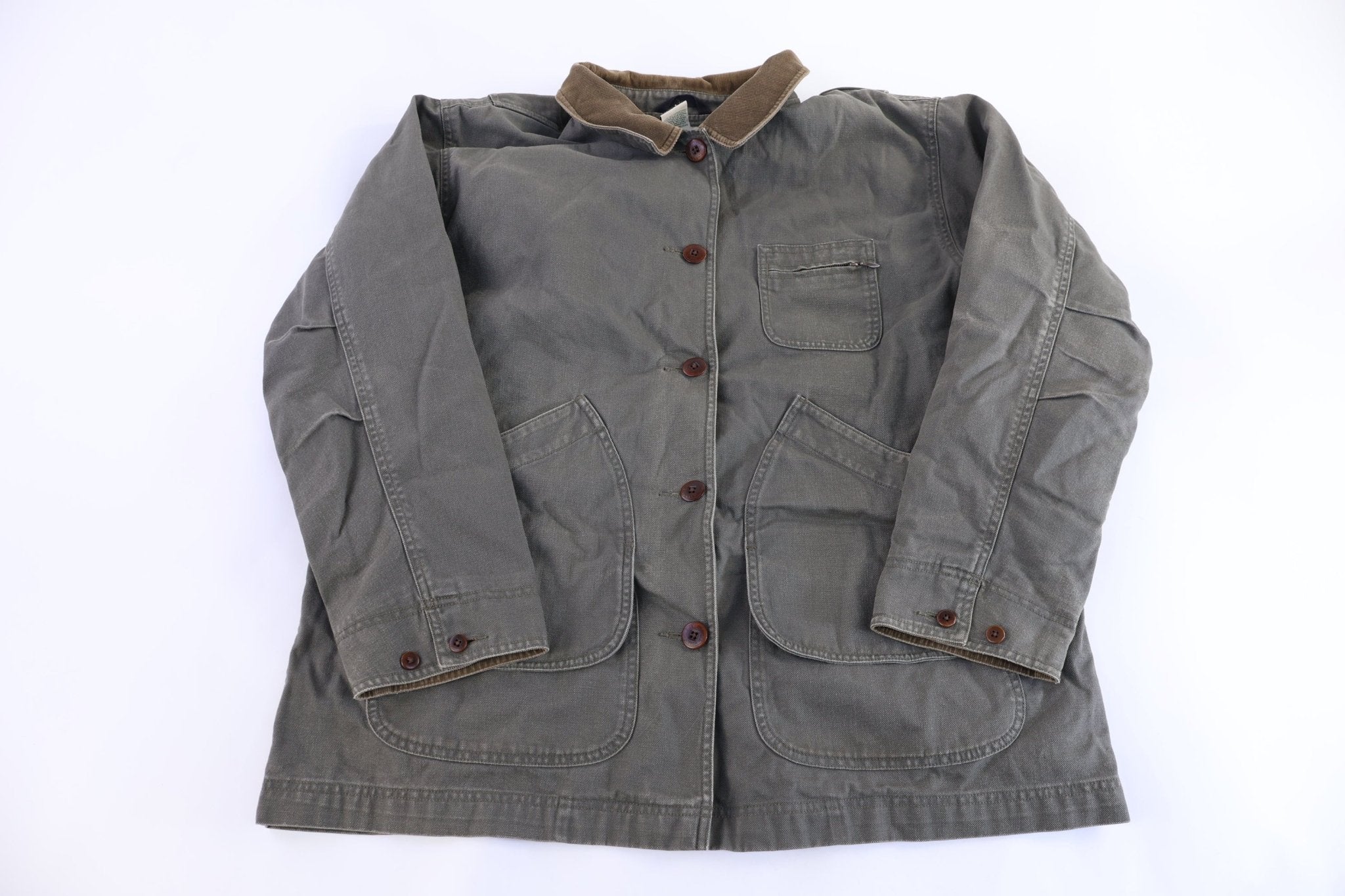 Women's Vintage L.L. Bean Olive Green Barn Jacket - Jacket - Thrifted Threads