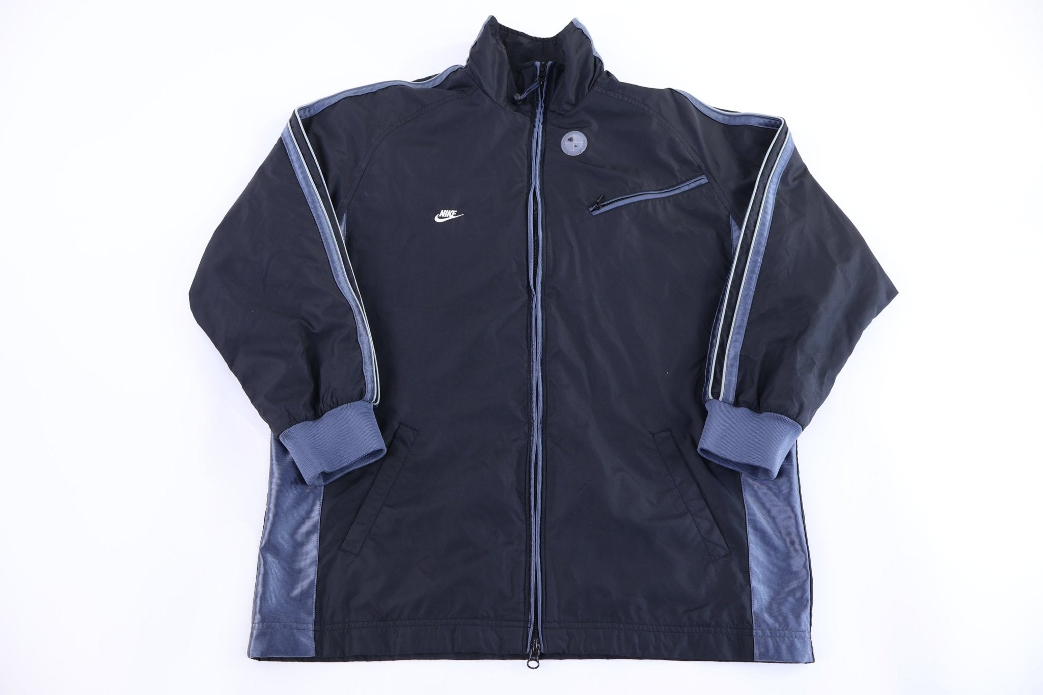 Women's Vintage Nike Embroidered Logo Full Zip Jacket - Jacket - Thrifted Threads
