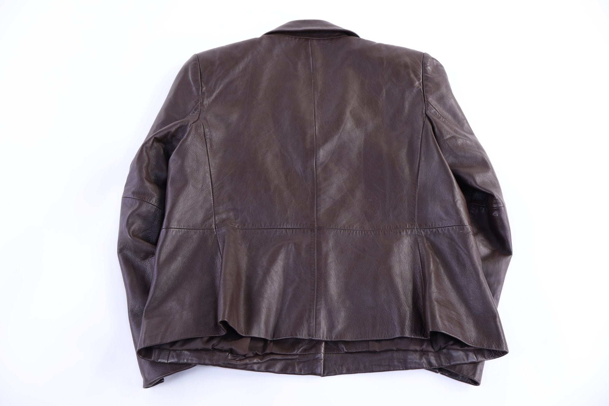 Women's Vintage Talbots Brown Leather Jacket - Jacket - Thrifted Threads