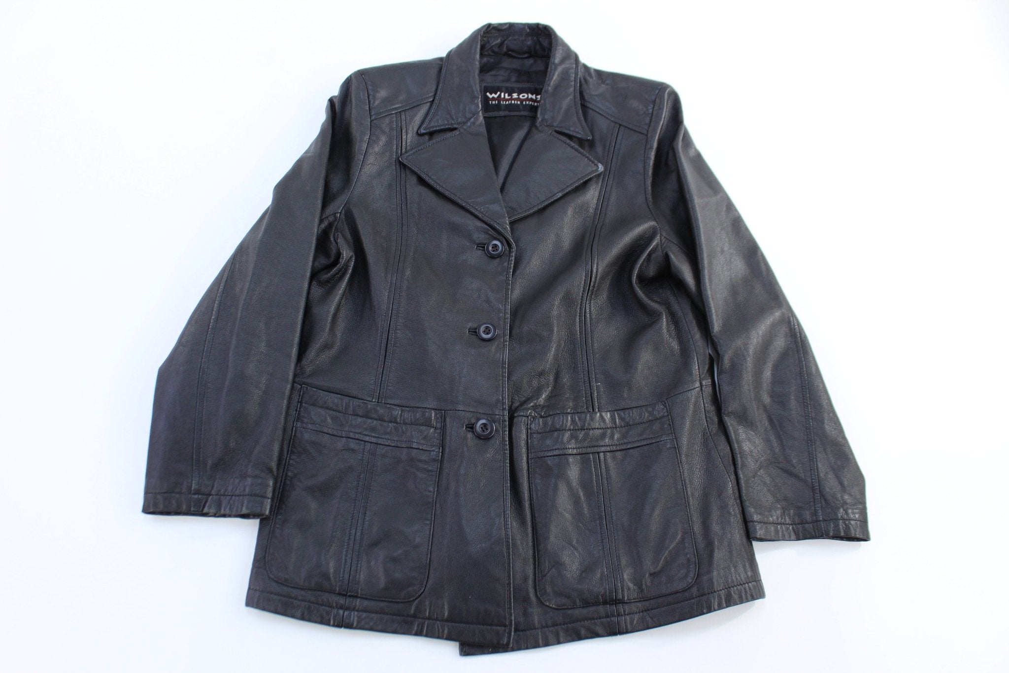 Women's Vintage Wilsons Leather Jacket - ThriftedThreads.com