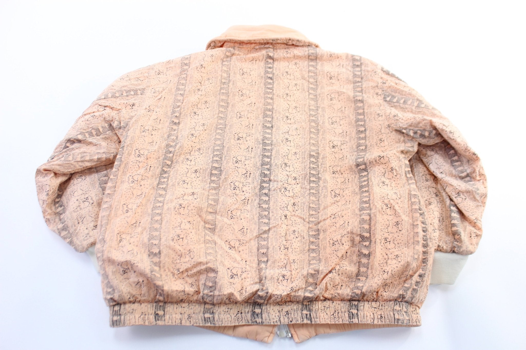 Women's Wildlife Club Reversible Zip Up Jacket - Jacket - Thrifted Threads