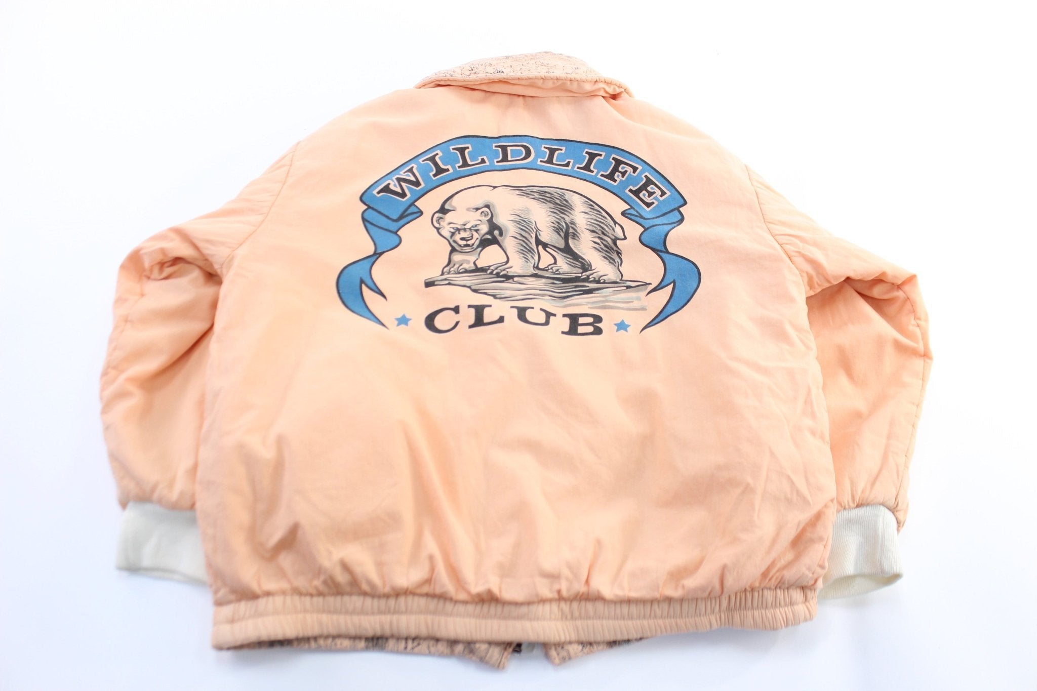 Women's Wildlife Club Reversible Zip Up Jacket - Jacket - Thrifted Threads