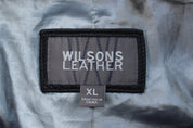 Women's Wilson Leather Black Leather Coat - Jacket - Thrifted Threads