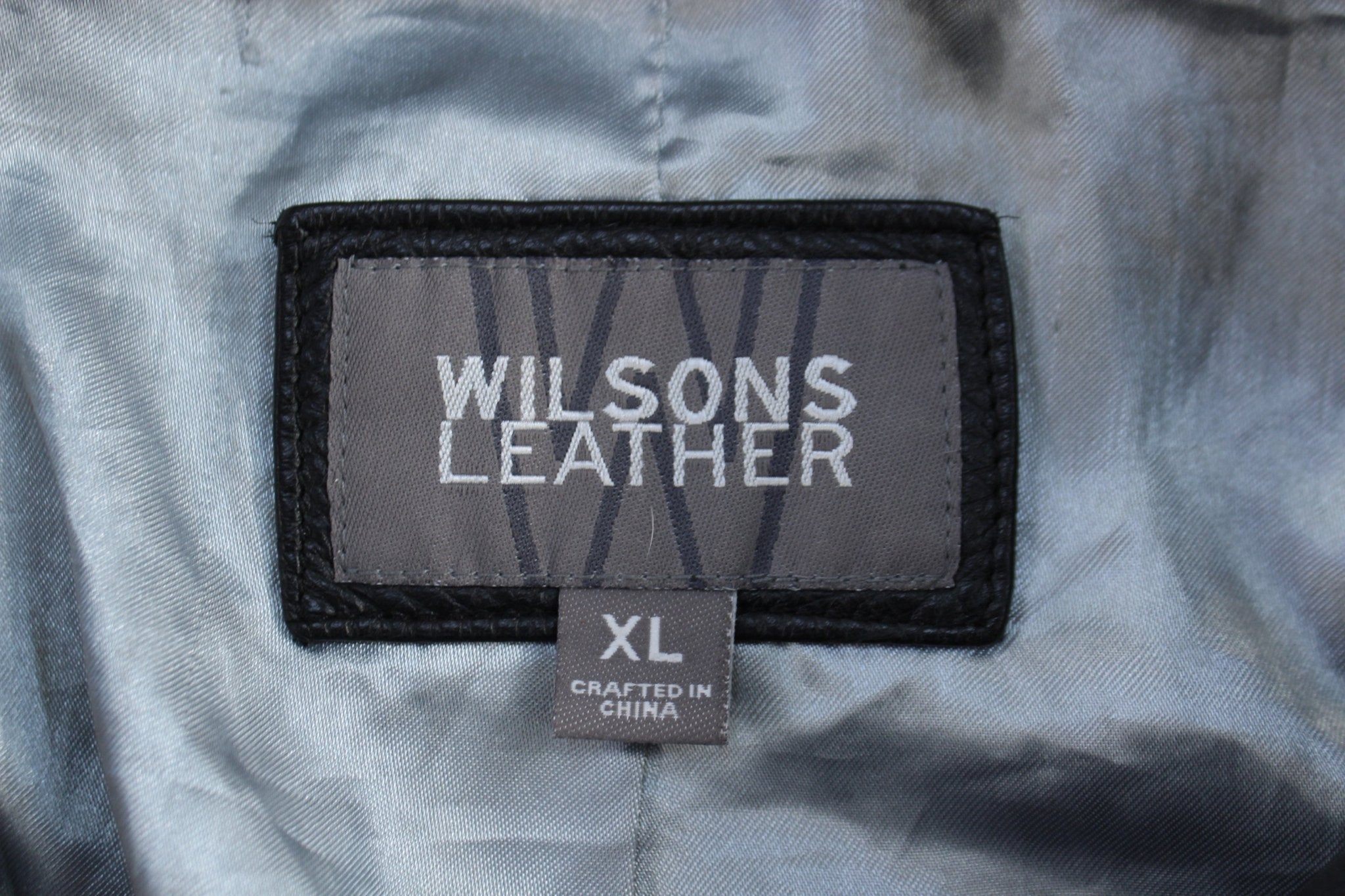 Women's Wilson Leather Black Leather Coat - Jacket - Thrifted Threads