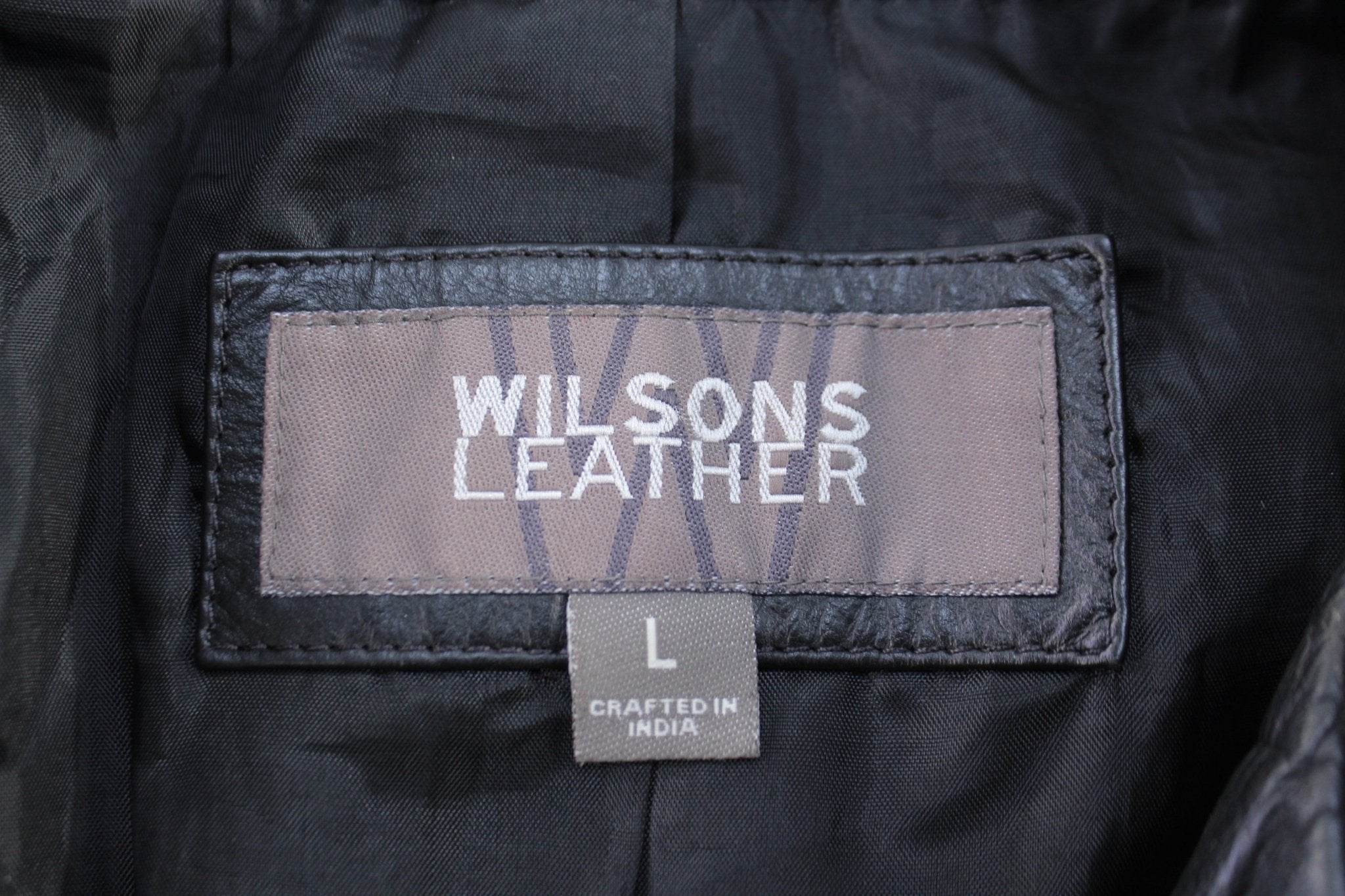 Women's Wilsons Leather Full Zip Leather Jacket - ThriftedThreads.com