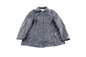Women's Wilson's Pelle Studio Black Leather Zip Up Jacket - Jacket - Thrifted Threads