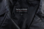 Women's Wilson's The Leather Experts Black Leather Jacket - ThriftedThreads.com